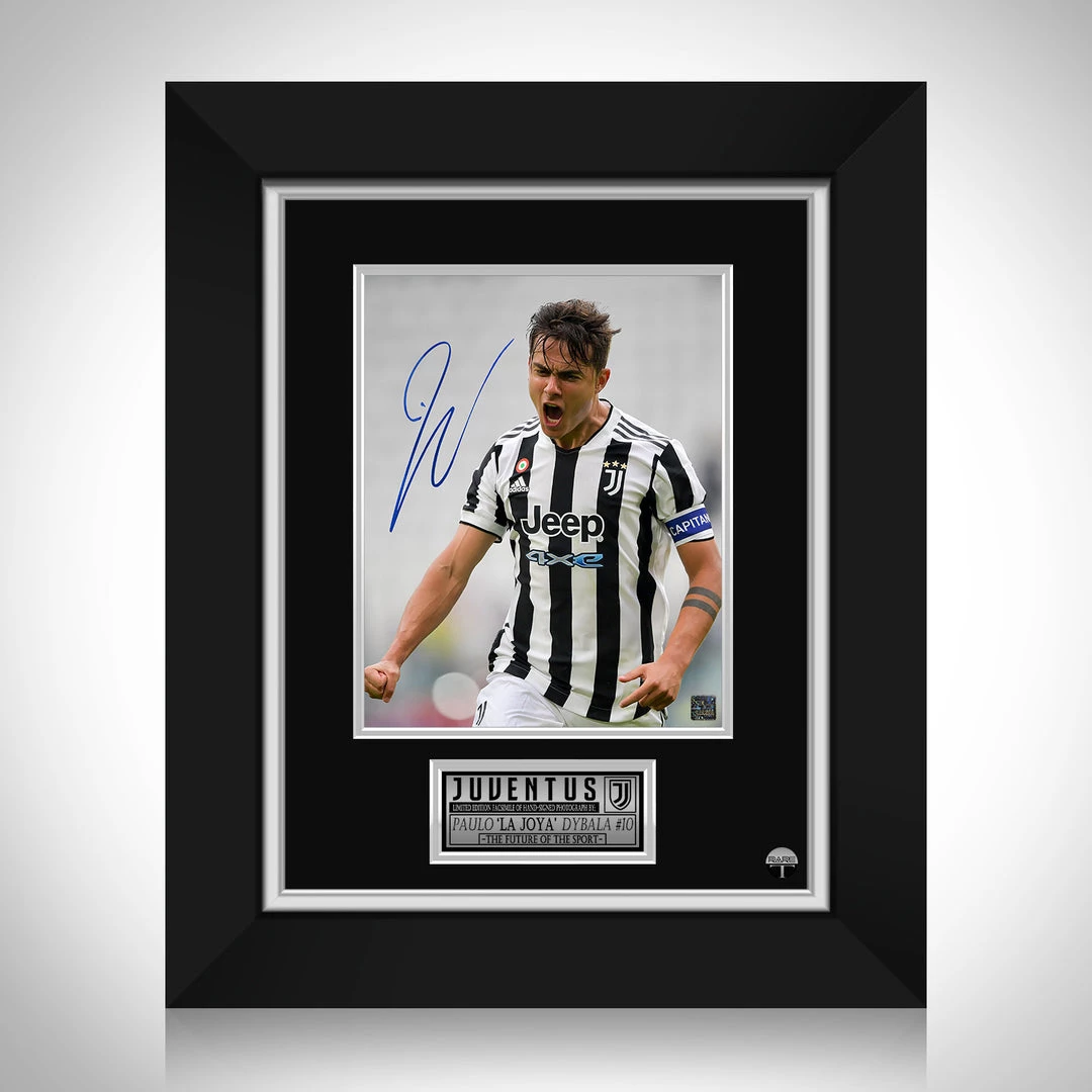RARE-T Juventus Paulo Dybala Photo Limited Signature Edition Studio Licensed Custom Frame Sports Memorabilia 1 RARE-T Juventus Paulo Dybala Photo Limited Signature Edition Studio Licensed Custom Frame Sports Memorabilia