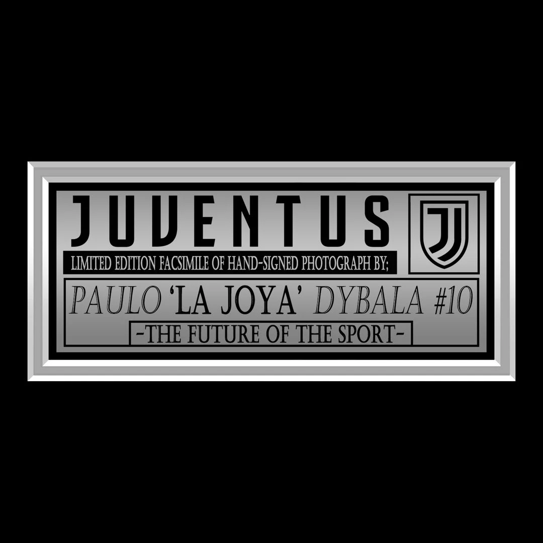 RARE-T Juventus Paulo Dybala Photo Limited Signature Edition Studio Licensed Custom Frame Sports Memorabilia 5 RARE-T Juventus Paulo Dybala Photo Limited Signature Edition Studio Licensed Custom Frame Sports Memorabilia