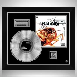 RARE-T Limited Edition Frames Papa Roach - Infest Platinum LP Limited Signature Edition Studio Licensed Custom Frame