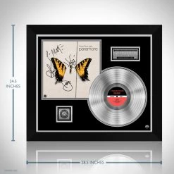 RARE-T Paramore Brand New Eyes Platinum LP Limited Signature Edition Studio Licensed Custom Frame 17 RARE-T Paramore Brand New Eyes Platinum LP Limited Signature Edition Studio Licensed Custom Frame