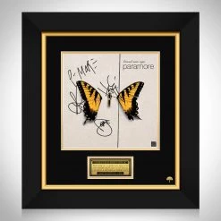 RARE-T Paramore - Brand New Eyes LP Cover Limited Signature Edition Studio Licensed Custom Frame