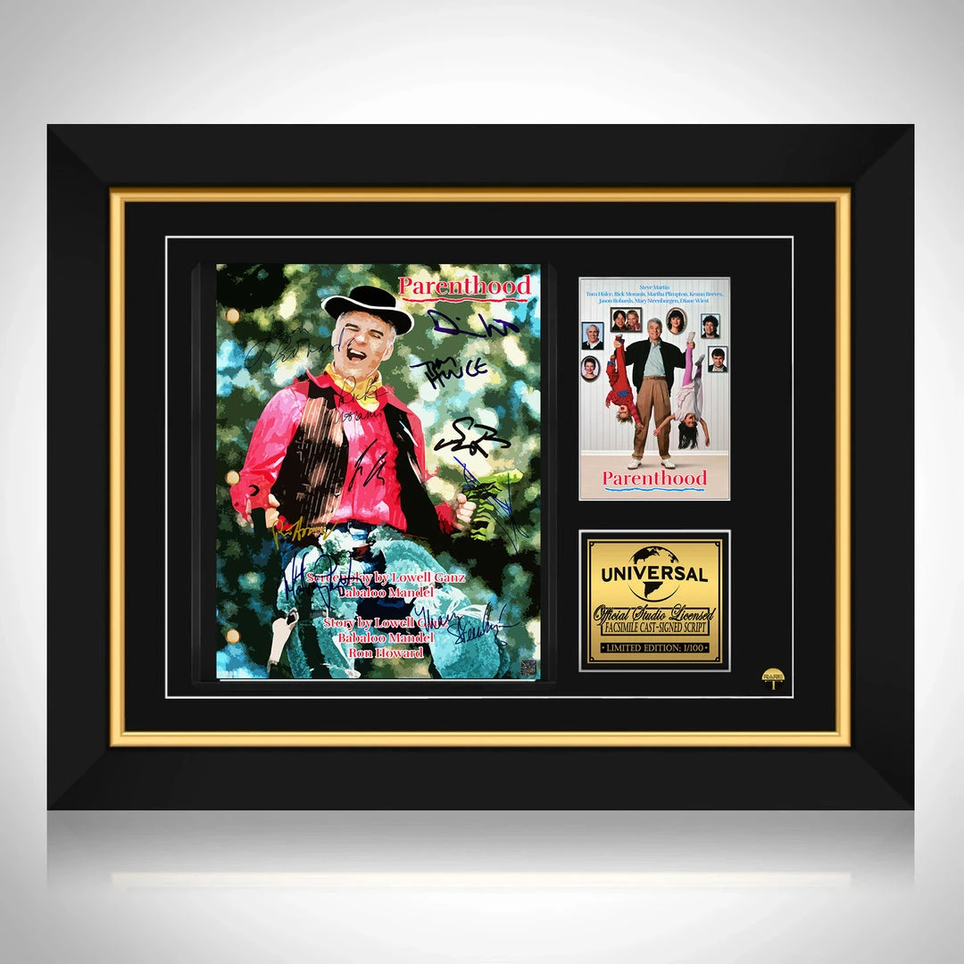 RARE-T Limited Edition Frames Parenthood Transcript Limited Signature Edition Studio Licensed Custom Frame 1 RARE-T Limited Edition Frames Parenthood Transcript Limited Signature Edition Studio Licensed Custom Frame