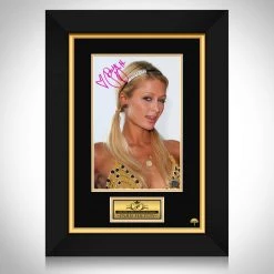 RARE-T Paris Hilton Photo Limited Signature Edition Studio Licensed Custom Frame