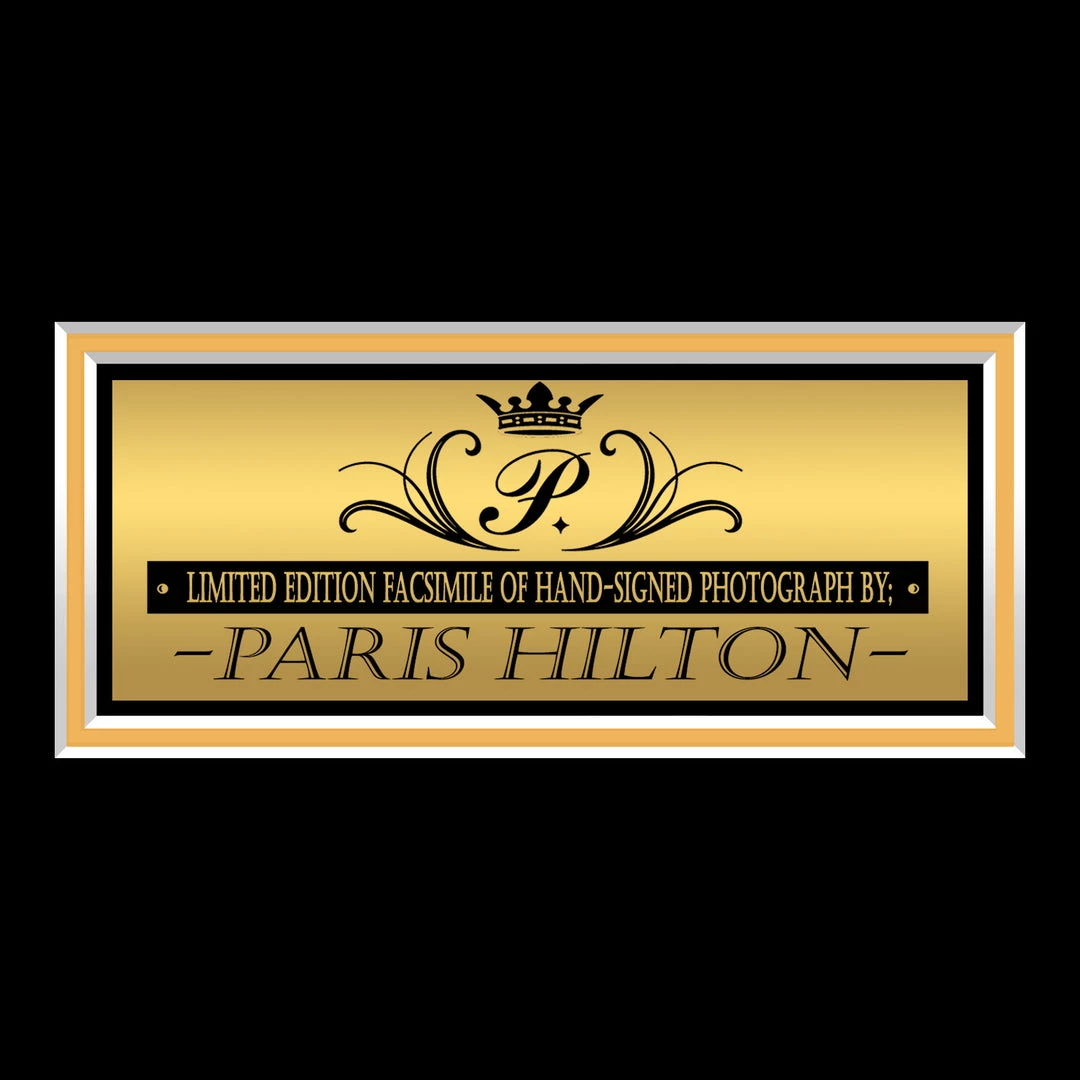 RARE-T Paris Hilton Photo Limited Signature Edition Studio Licensed Custom Frame 5 RARE-T Paris Hilton Photo Limited Signature Edition Studio Licensed Custom Frame