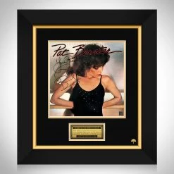 RARE-T Limited Edition Frames Pat Benatar - Crimes Of Passion LP Cover Limited Signature Edition Studio Licensed Custom Frame