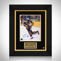 RARE-T Buffalo Sabers - Pat LaFontaine Photo Limited Signature Edition Studio Licensed Custom Frame Sports Memorabilia