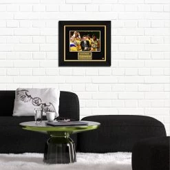 RARE-T Los Angeles Lakers - Kareem Abdul-Jabbar, Pat Riley & Magic Johnson Photo Limited Signature Edition Studio Licensed Custom Frame