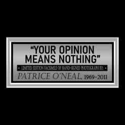 RARE-T Limited Edition Frames Patrice O'Neal Photo Limited Signature Edition Licensed Custom Frame 11 RARE-T Limited Edition Frames Patrice O'Neal Photo Limited Signature Edition Licensed Custom Frame