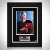 RARE-T Limited Edition Frames Star Trek Captain Jean-Luc Picard Promotional Photo Limited Signature Edition Studio Licensed Custom Frame