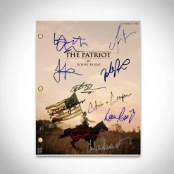 RARE-T Limited Edition Frames The Patriot Script Limited Signature Edition Studio Licensed Custom Frame