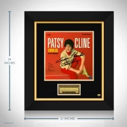 RARE-T Limited Edition Frames Patsy Cline - Showcase LP Cover Limited Signature Edition Studio Licensed Custom Frame