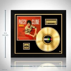 RARE-T Patsy Cline - Showcase Gold LP Limited Signature Edition Studio Licensed Custom Frame Limited Edition Frames 12 RARE-T Patsy Cline - Showcase Gold LP Limited Signature Edition Studio Licensed Custom Frame Limited Edition Frames