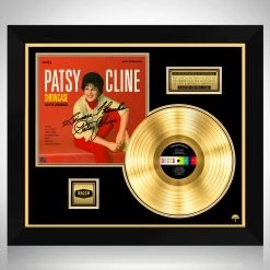 RARE-T Patsy Cline - Showcase Gold LP Limited Signature Edition Studio Licensed Custom Frame Limited Edition Frames