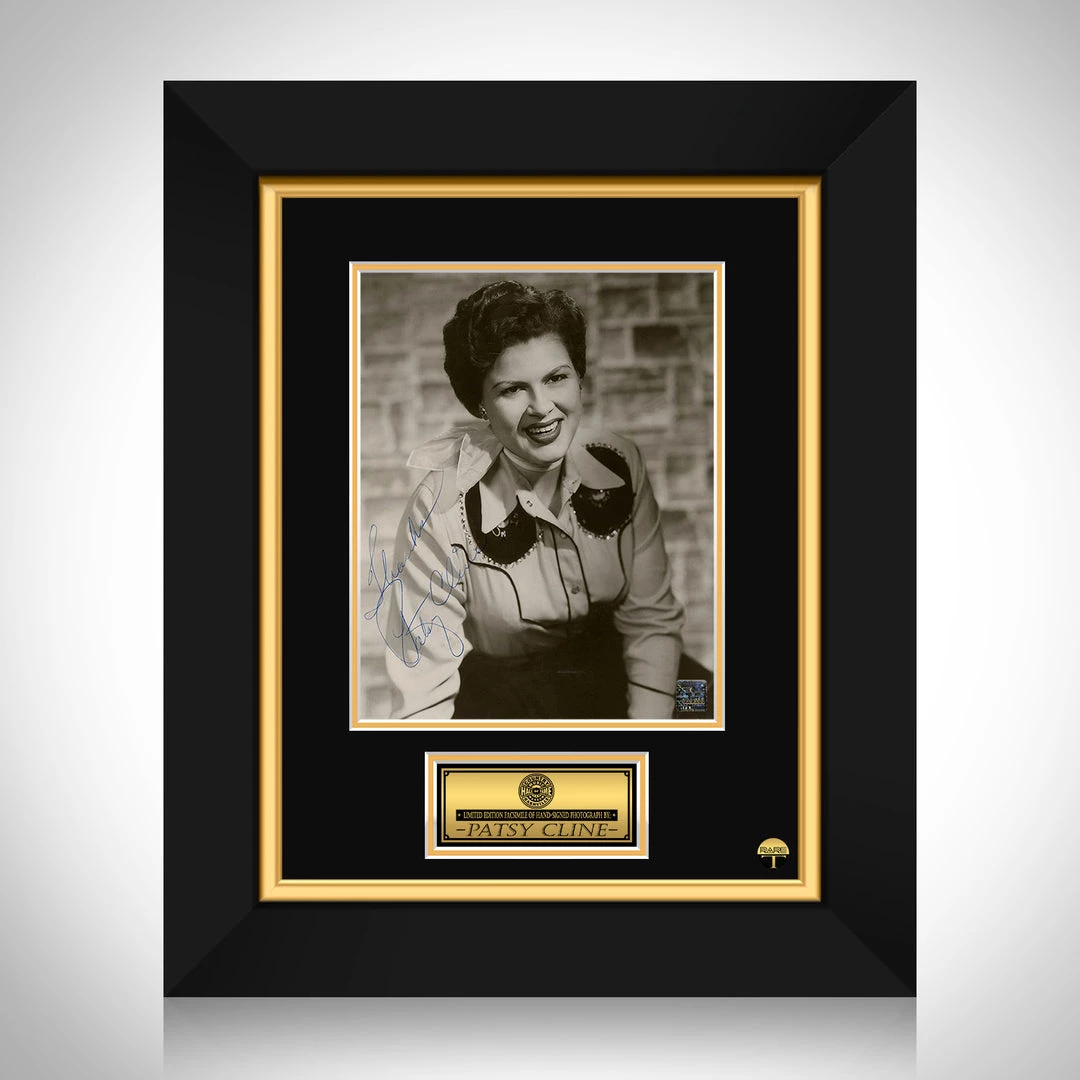 RARE-T Patsy Cline Photo Limited Signature Edition Studio Licensed Custom Frame 1 RARE-T Patsy Cline Photo Limited Signature Edition Studio Licensed Custom Frame