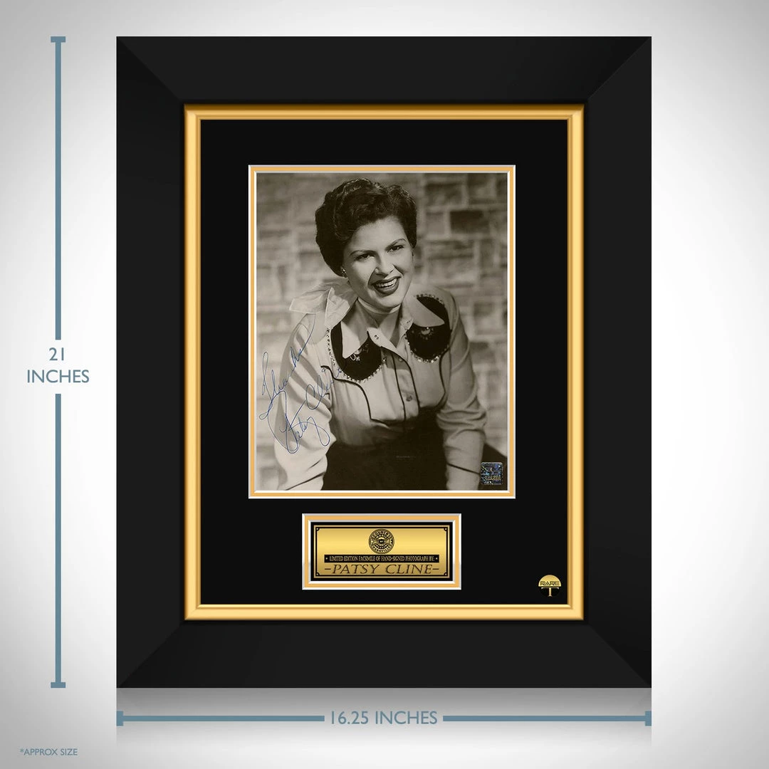 RARE-T Limited Edition Frames Ready To Ship! - Patsy Cline Photo Limited Signature Edition Studio Licensed Custom Frame 4 RARE-T Limited Edition Frames Ready To Ship! - Patsy Cline Photo Limited Signature Edition Studio Licensed Custom Frame