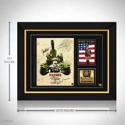 RARE-T Patton Transcript Limited Signature Edition Studio Licensed Custom Frame Limited Edition Frames