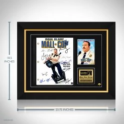 RARE-T Limited Edition Frames Paul Blart: Mall Cop Script Limited Signature Edition Studio Licensed Custom Frame