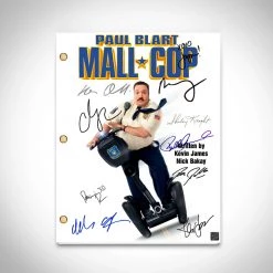 RARE-T Limited Edition Frames Paul Blart: Mall Cop Script Limited Signature Edition Studio Licensed Custom Frame