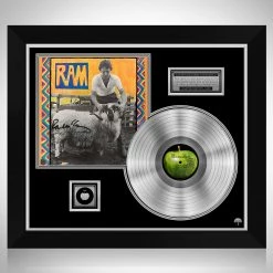 Rare-T Limited Edition Frames Paul McCartney - Ram Platinum LP Limited Signature Edition Studio Licensed Custom Frame