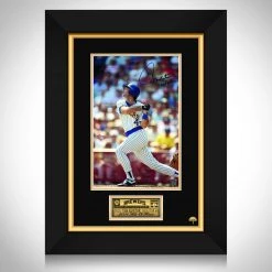 RARE-T Milwaukee Brewers- Paul Molitor Photo Limited Signature Edition Studio Licensed Custom Frame