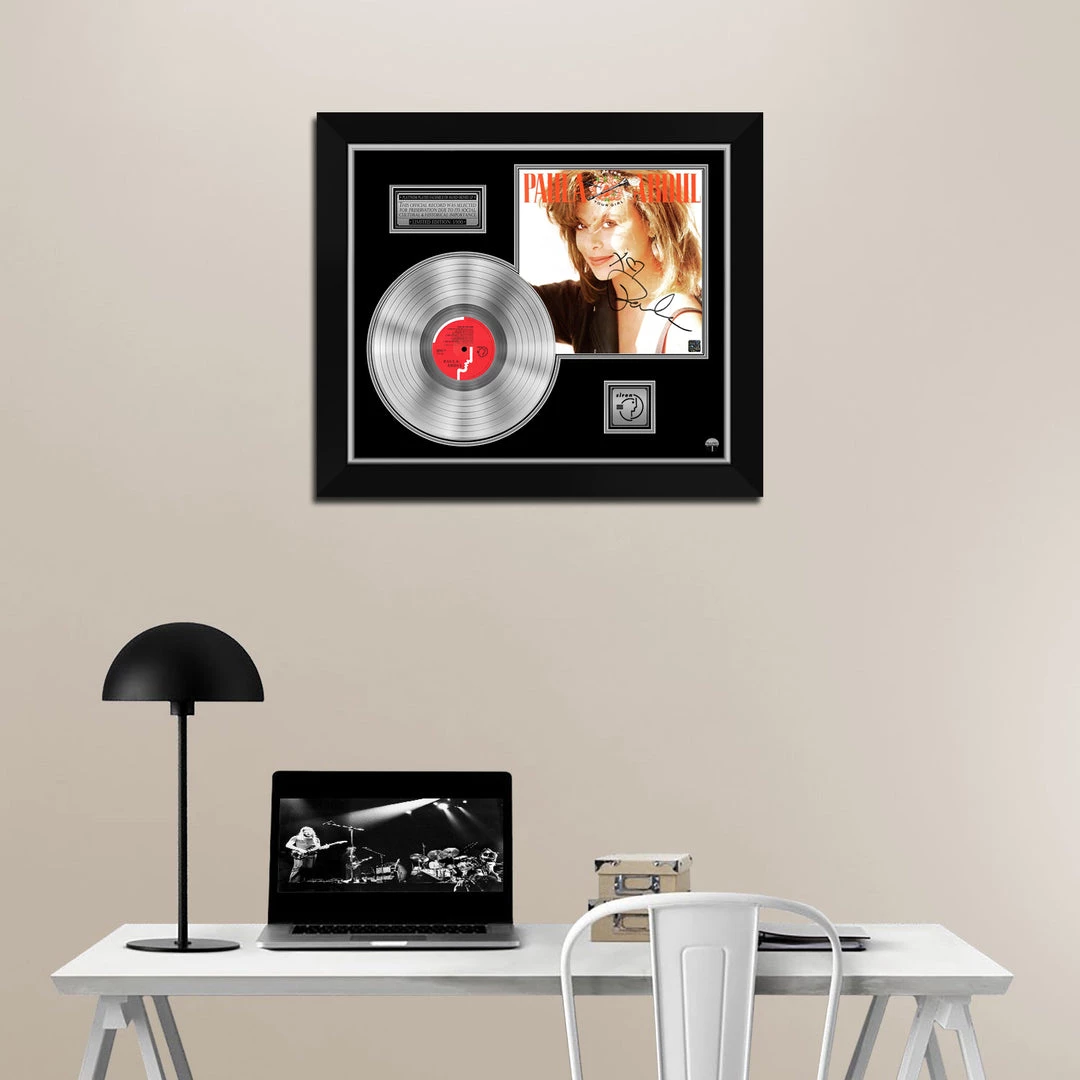 RARE-T Paula Abdul - Forever Your Girl Platinum LP Limited Signature Edition Studio Licensed Custom Frame Limited Edition Frames 2 RARE-T Paula Abdul - Forever Your Girl Platinum LP Limited Signature Edition Studio Licensed Custom Frame Limited Edition Frames