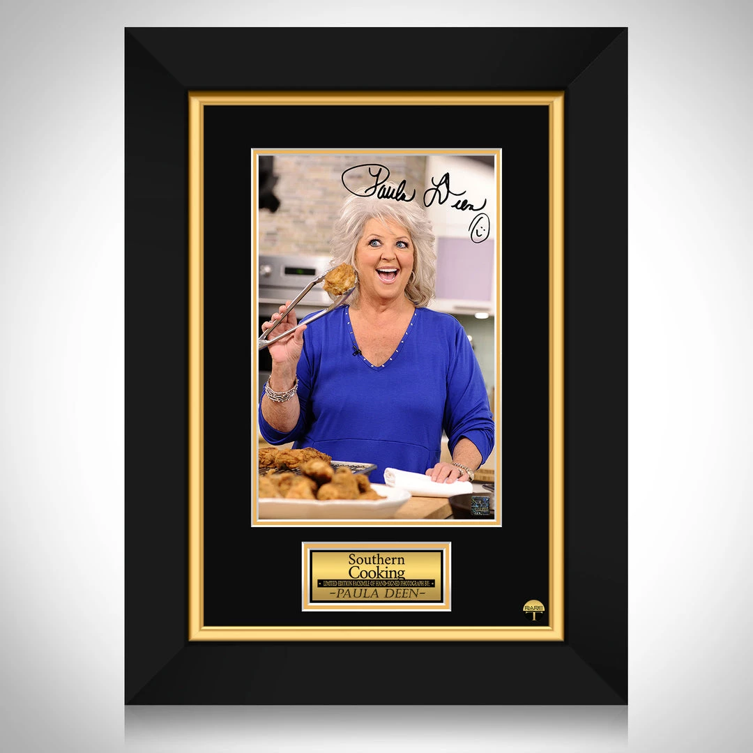 RARE-T Limited Edition Frames Paula Deen Limited Signature Edition Studio Licensed Photo Custom Frame 1 RARE-T Limited Edition Frames Paula Deen Limited Signature Edition Studio Licensed Photo Custom Frame