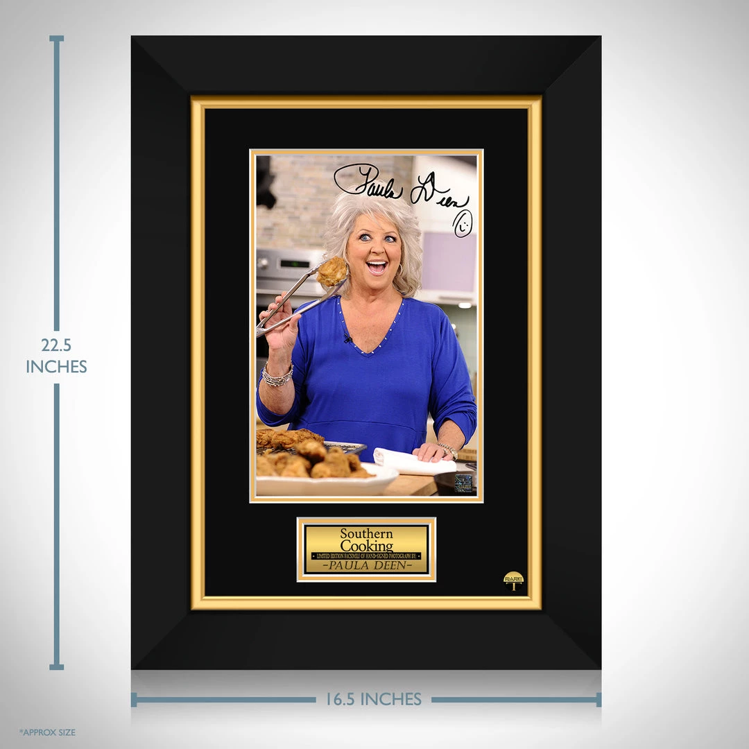 RARE-T Limited Edition Frames Paula Deen Limited Signature Edition Studio Licensed Photo Custom Frame 3 RARE-T Limited Edition Frames Paula Deen Limited Signature Edition Studio Licensed Photo Custom Frame