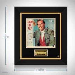 RARE-T Limited Edition Frames Pat Boone - Four By Pat LP Cover Limited Signature Edition Studio Licensed Custom Frame 9 RARE-T Limited Edition Frames Pat Boone - Four By Pat LP Cover Limited Signature Edition Studio Licensed Custom Frame