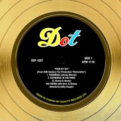 RARE-T Limited Edition Frames Pat Boone - Four By Pat Gold LP Limited Signature Edition Studio Licensed Custom Frame 14 RARE-T Limited Edition Frames Pat Boone - Four By Pat Gold LP Limited Signature Edition Studio Licensed Custom Frame