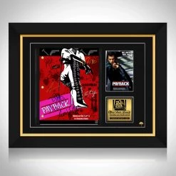 RARE-T Payback Transcript Limited Signature Edition Studio Licensed Custom Frame