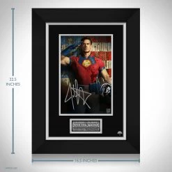 RARE-T The Suicide Squad - Peacemaker Promotional Photo Limited Signature Edition Studio Licensed Custom Frame Limited Edition Frames