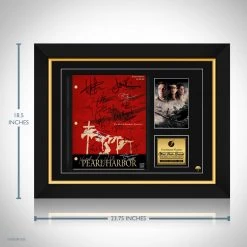 RARE-T Pearl Harbor Script Limited Signature Edition Studio Licensed Custom Frame Limited Edition Frames 13 RARE-T Pearl Harbor Script Limited Signature Edition Studio Licensed Custom Frame Limited Edition Frames
