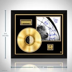 RARE-T Limited Edition Frames Pearl Jam - VS Gold LP Limited Signature Edition Studio Licensed Custom Frame 13 RARE-T Limited Edition Frames Pearl Jam - VS Gold LP Limited Signature Edition Studio Licensed Custom Frame