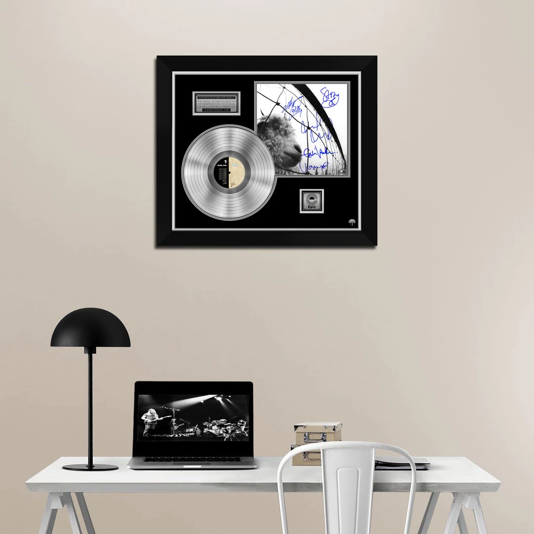 RARE-T Pearl Jam - VS Platinum LP Limited Signature Edition Studio Licensed Custom Frame Limited Edition Frames 2 RARE-T Pearl Jam - VS Platinum LP Limited Signature Edition Studio Licensed Custom Frame Limited Edition Frames
