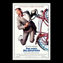 RARE-T Pee-Wee's Big Adventure Transcript Limited Signature Edition Studio Licensed Custom Frame Limited Edition Frames