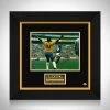 RARE-T Pele Brazil Photo Limited Signature Edition Licensed Custom Frame