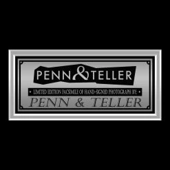 RARE-T Limited Edition Frames Penn & Teller Photo Limited Signature Edition Studio Licensed Custom Frame 9 RARE-T Limited Edition Frames Penn & Teller Photo Limited Signature Edition Studio Licensed Custom Frame