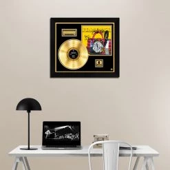 RARE-T Limited Edition Frames Pennywise - About Time Gold LP Limited Signature Edition Studio Licensed Custom Frame