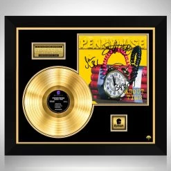RARE-T Limited Edition Frames Pennywise - About Time Gold LP Limited Signature Edition Studio Licensed Custom Frame