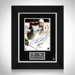 RARE-T Colorado Avalanche - Peter Forsberg Photo Limited Signature Edition Studio Licensed Custom Frame Sports Memorabilia