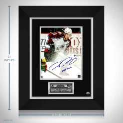 RARE-T Colorado Avalanche - Peter Forsberg Photo Limited Signature Edition Studio Licensed Custom Frame Sports Memorabilia