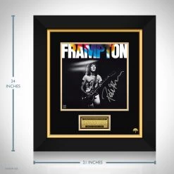 RARE-T Peter Frampton - Self-Titled LP Cover Limited Signature Edition Studio Licensed Custom Frame 9 RARE-T Peter Frampton - Self-Titled LP Cover Limited Signature Edition Studio Licensed Custom Frame