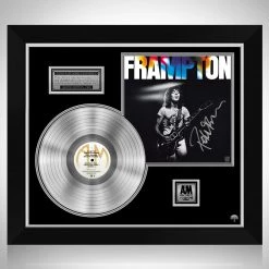 RARE-T Peter Frampton - Self-Titled Platinum LP Limited Signature Edition Studio Licensed Custom Frame