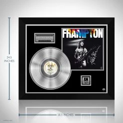 RARE-T Peter Frampton - Self-Titled Platinum LP Limited Signature Edition Studio Licensed Custom Frame 12 RARE-T Peter Frampton - Self-Titled Platinum LP Limited Signature Edition Studio Licensed Custom Frame