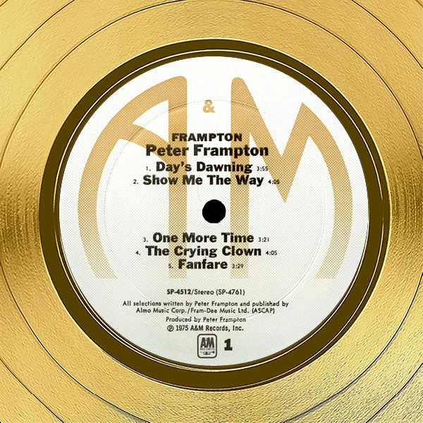 RARE-T Limited Edition Frames Peter Frampton - Self-Titled Gold LP Limited Signature Edition Studio Licensed Custom Frame 5 RARE-T Limited Edition Frames Peter Frampton - Self-Titled Gold LP Limited Signature Edition Studio Licensed Custom Frame