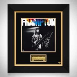 RARE-T Peter Frampton - Self-Titled LP Cover Limited Signature Edition Studio Licensed Custom Frame
