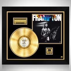 RARE-T Limited Edition Frames Peter Frampton - Self-Titled Gold LP Limited Signature Edition Studio Licensed Custom Frame