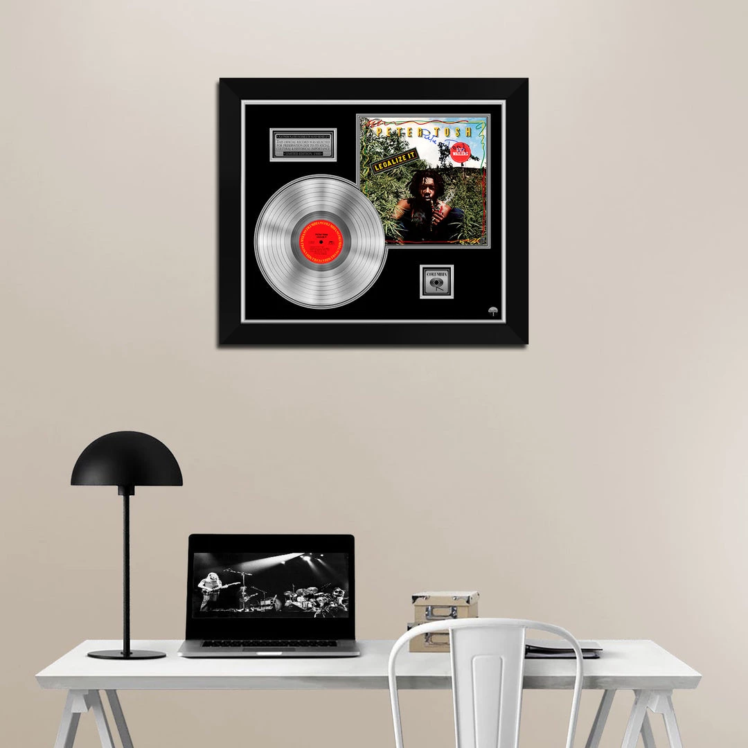 RARE-T Peter Tosh - Legalize It Platinum LP Limited Signature Edition Studio Licensed Custom Frame 2 RARE-T Peter Tosh - Legalize It Platinum LP Limited Signature Edition Studio Licensed Custom Frame