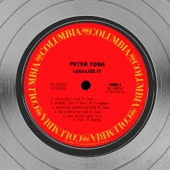 RARE-T Peter Tosh - Legalize It Platinum LP Limited Signature Edition Studio Licensed Custom Frame 14 RARE-T Peter Tosh - Legalize It Platinum LP Limited Signature Edition Studio Licensed Custom Frame
