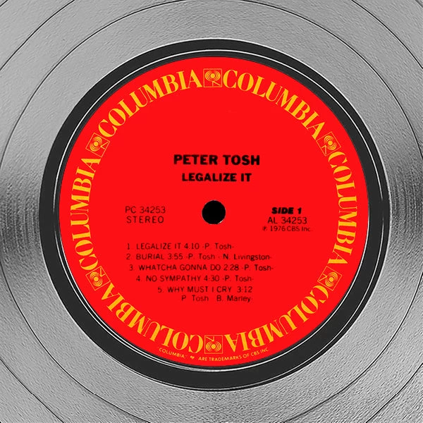 RARE-T Peter Tosh - Legalize It Platinum LP Limited Signature Edition Studio Licensed Custom Frame 5 RARE-T Peter Tosh - Legalize It Platinum LP Limited Signature Edition Studio Licensed Custom Frame